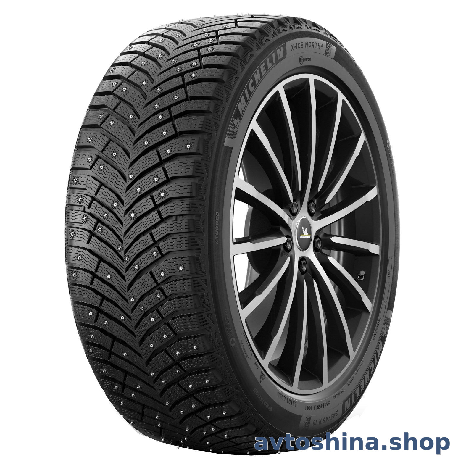 Michelin X-Ice North 4 SUV 255/45 R20 105T XL (шип)